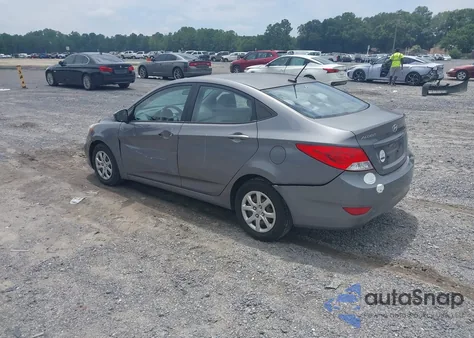 2014 Hyundai Accent Gls from USA, damaged, VIN KMHCT4AE2EU587240